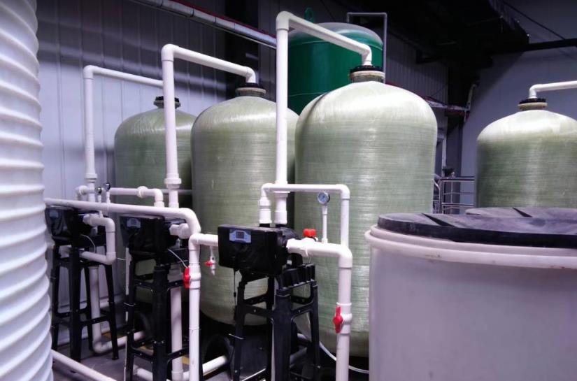 Our water treatment products in a Johannesburg food factory